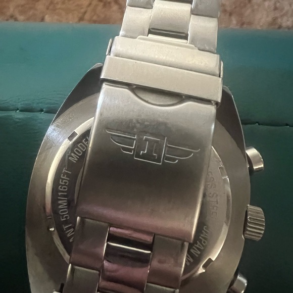 Invicta Silver and Red Men's Watch - Picture 5 of 5